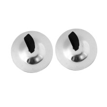 Mini Copper Finger Cymbals for Belly Dancing and Percussion with Clear Crisp Tone Durable Build