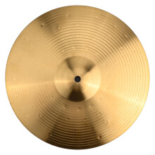 Brass Drum Cymbals Set 816 Inch Gold Finish Splash Crash HiHat with Clear Resonant Tone