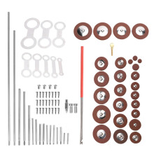 Alto Saxophone Kit 85 Piece Set with Durable Leather and Metal Parts for Woodwind Maintenance