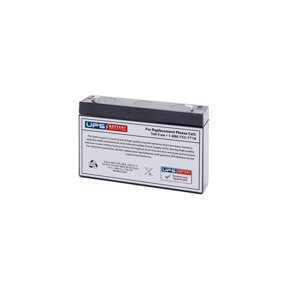 12V Rechargeable Sealed Lead Acid Battery 2.8Ah With F1 Terminals For Leoch Lp122.8 Replacement 9113335869752