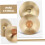 2pcs Mini Finger Cymbals Copper Durable Hand Percussion for Belly Dance Stage Performance 3