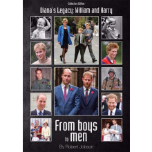 DIANAS LEGACY WILLIAM AND HARRY by ROBERT JOBSON Paperback Book