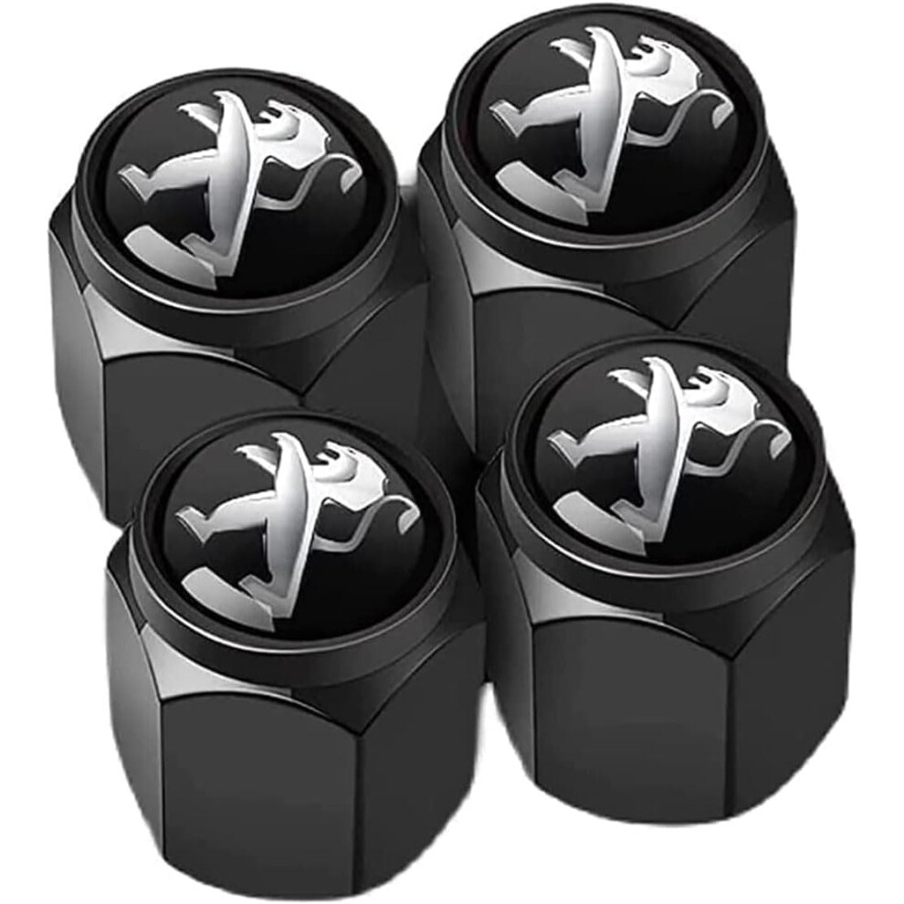 4 Pcs Car Tire Valve Caps For Peugeot 408 308 301 307 3008, Durable Wheel Valve Stem Covers With Air Leak And Corrosion Protection 9174973720881