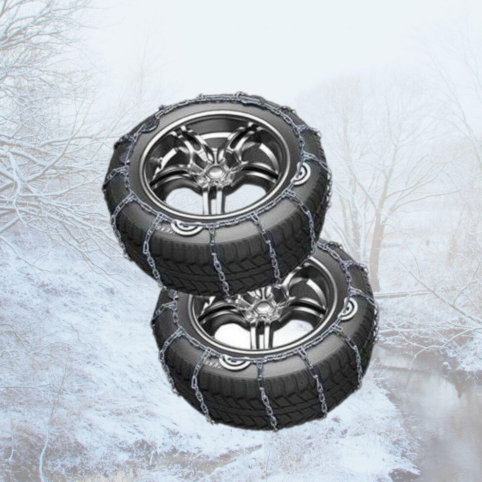 Snow Chains For Cars 275/70R16 Heavy Duty Manganese Steel Antiskid Winter Traction Tire Chains 9174973720904