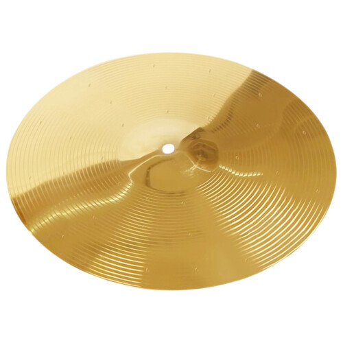 Crash Cymbal Lightweight Alloy with Low Volume Control for Jazz Drums Practice