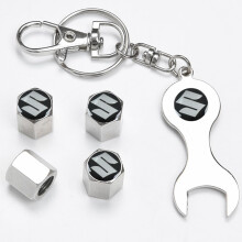 4 Pcs Car Tire Valve Caps for Suzuki Ignis, Durable Wheel Valve Stem Covers with Reliable Air Seal