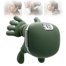 Neck and Back Massager with Heat, 3D Deep Tissue Kneading, Adjustable Speed, Pain Relief