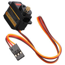 Kit de Servo à engrenages métalliques miniatures pour voiture RC Axial SCX24, étanche, rouge