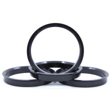 74mm to 57.1mm Hubcentric Rings Set of 4 for Audi VW – Reduce Wheel Vibration, Precise Alignment