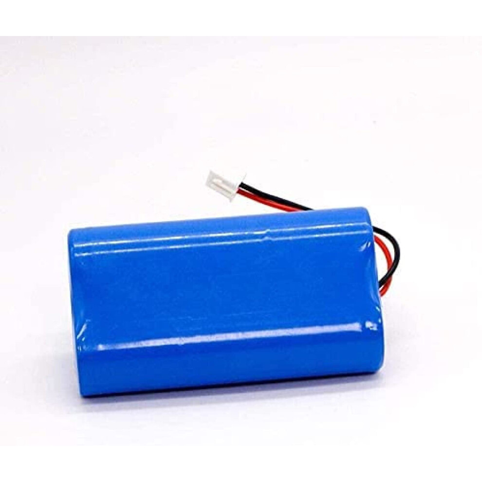 18650 Lithium Battery Pack 6600mAh 3.7V Rechargeable Liion with Wires and JSTXH Connector