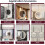 LED Ceiling Mounted Vanity Mirror with Adjustable Brightness, Round Gold Frame, 15.7 Inch 5