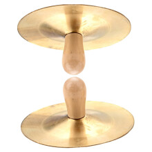 Small Copper Finger Cymbals for Belly Dance Performances Bright Clear Tone Durable Metal Construction