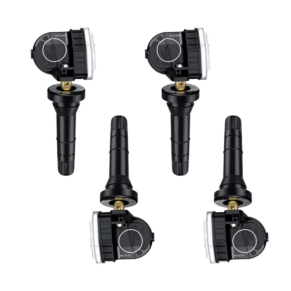 315Mhz Tpms Sensor 4 Pack For Ford F150 Edge Explorer Lincoln, Preprogrammed Oem Replacement 9053599211587