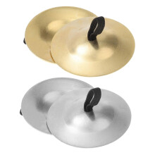 Handmade Finger Cymbals for Belly Dance with Consistent Balanced Sound, 2 Pairs Stage Performance