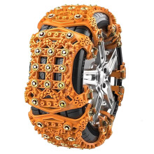 Snow Chains for Cars 165255mm, Anti Skid Tire Chains for Snow and Ice, Quick Install, 10 Pack
