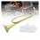 Brass Bugle B Flat with Authentic Cavalry Design for Ceremonial and Marching Band Use 3