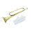 Brass Bugle B Flat with Authentic Cavalry Design for Ceremonial and Marching Band Use 5