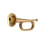 B Flat Brass Bugle with Precise Tuning and Authentic Cavalry Design for Military Parade 3