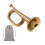 B Flat Brass Bugle with Precise Tuning and Authentic Cavalry Design for Military Parade 4