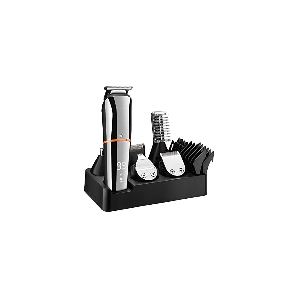 Cordless Hair Clipper and Beard Trimmer for Men, Low Noise, Fast Charging, SkinFriendly Blades