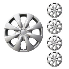 15 Inch Hubcaps for Toyota Corolla 20092013, ABS Wheel Covers with Secure SnapOn Fit, 4pcs Set