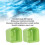 2Pcs 18V Battery Wall Mount Holder ABS Storage Bracket for Power Tools 11