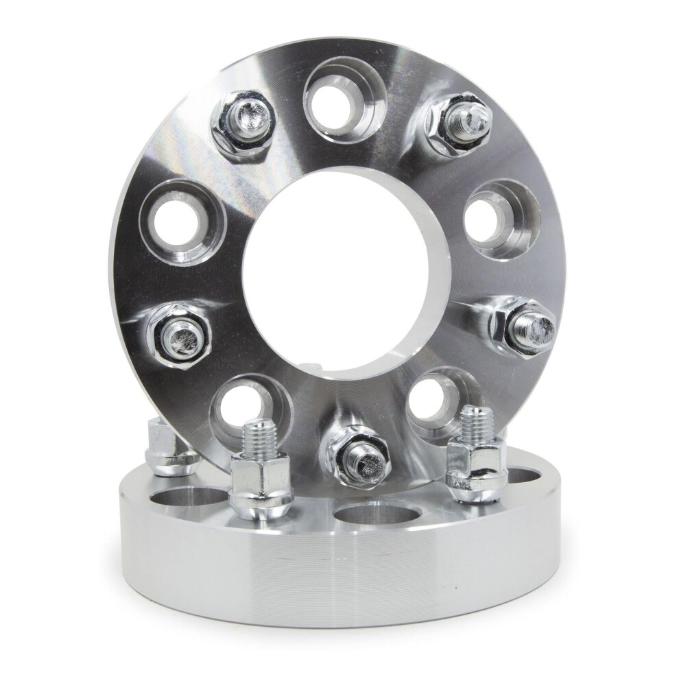 Wheel Adapters For Jeep Cherokee Wrangler 5X4.5 To 5X5 Billet Aluminum Hubcentric 71.5Mm 9053599212218