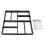 Reusable Concrete Stepping Stone Mold with Geometric Pattern for Garden Paths and Landscaping 1
