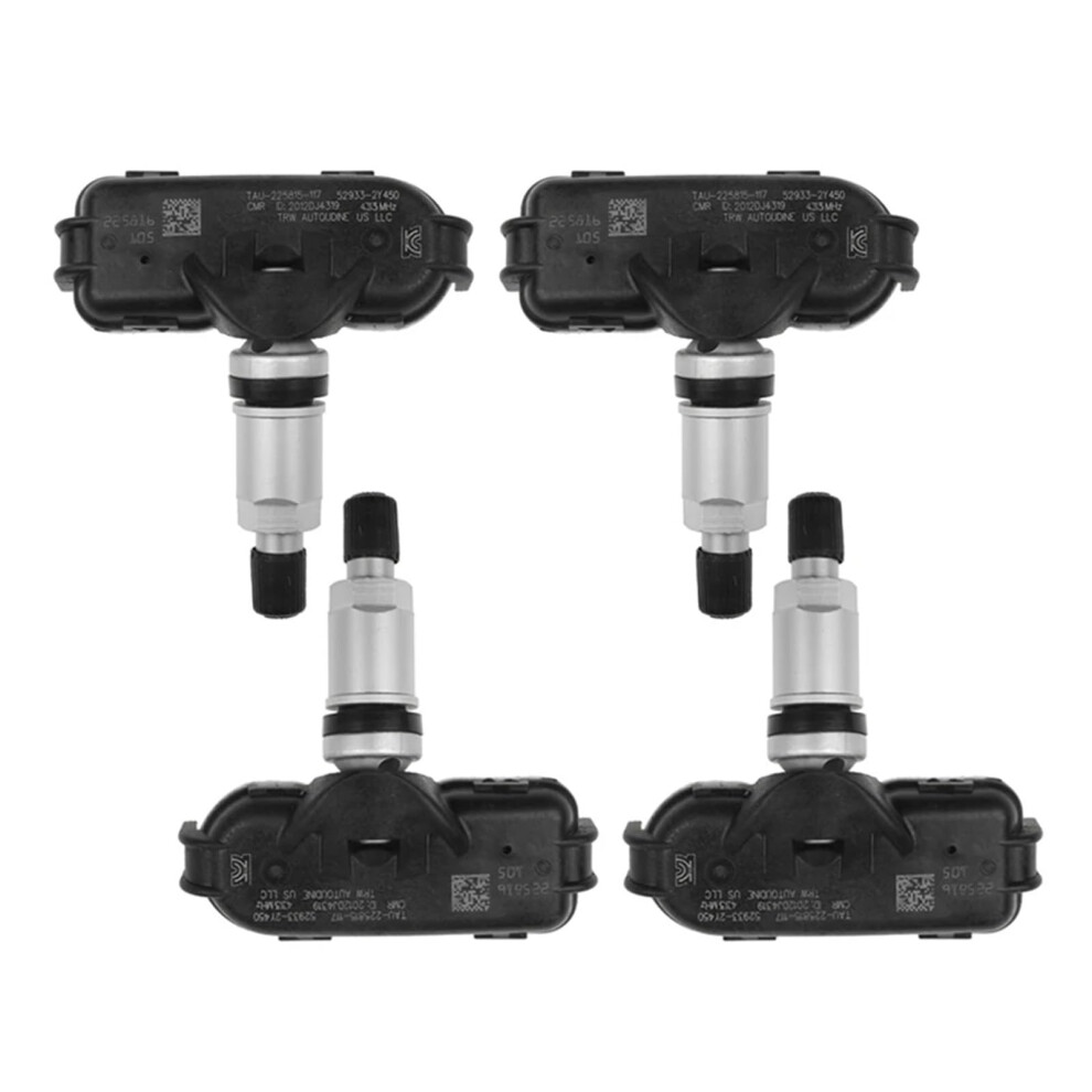 Tpms Sensor 529332Y450 4Pcs Set For Hyundai I40 Ix35 And Kia Rio Mohave Realtime Pressure Monitoring 9174973723080