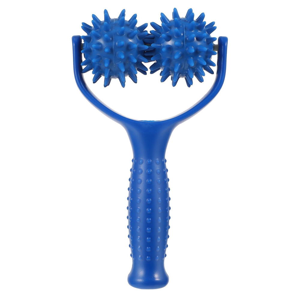 Muscle Roller Stick for Deep Tissue Relief with Spiky Texture Stimulation, Handheld Leg and Calf Massage Roller