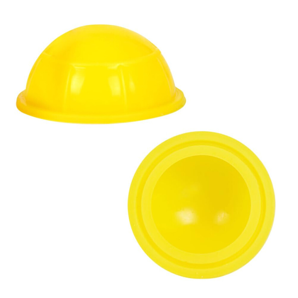 Yellow Silicone Cupping Therapy Set With Enhanced Suction For Full Body And Facial Massage