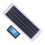Kit di pannelli solari policristallini da 30W con controller da 100A, blu 7