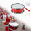11 Inch Red Marching Snare Drum with Adjustable Strap, Lightweight Wood Shell for Practice 4