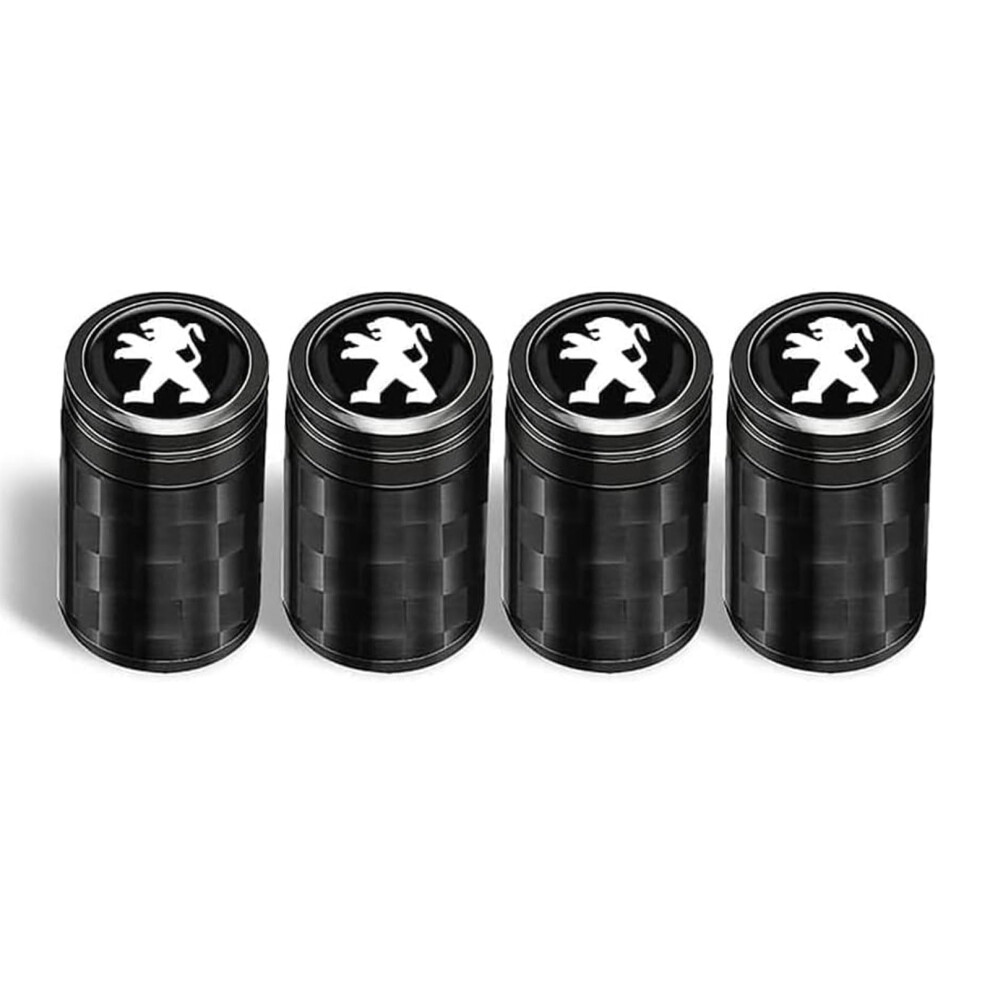4 Pcs Tire Valve Caps For Peugeot 508 308 4008 5008 408 3008 301 Dustproof Antitheft 9053599212683