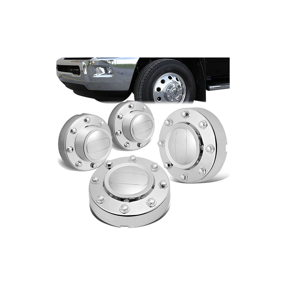 Chrome Abs Wheel Center Caps Oem Fit For 20112016 Ram 3500 Dually Alcoa Wheels 9174973723325