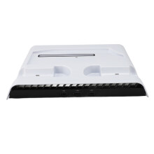RGB Gaming Console Cooling Station with 3 Levels & Dual Charger Dock