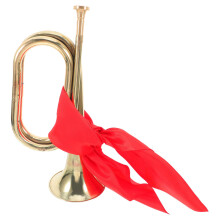 Student Trumpet with Clear Bright Tone and Comfortable Grip for School Band and Marching Performance