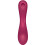 SATISFYER - CURVE TRINITY 1 AIR PULSE VIBRATION RED TALLA 1 8