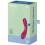 SATISFYER - CURVE TRINITY 1 AIR PULSE VIBRATION RED TALLA 1 10
