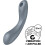 SATISFYER - CURVE TRINITY 1 AIR PULSE VIBRATION RED TALLA 1 1