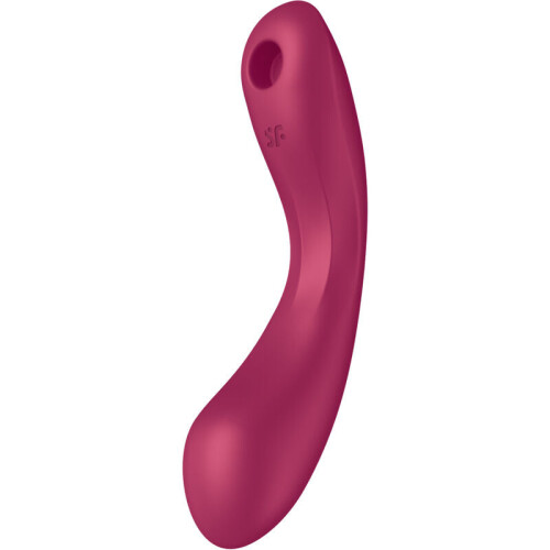 SATISFYER - CURVE TRINITY 1 AIR PULSE VIBRATION RED TALLA 1 1