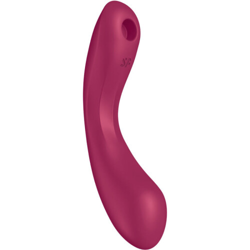 SATISFYER - CURVE TRINITY 1 AIR PULSE VIBRATION RED TALLA 1 2