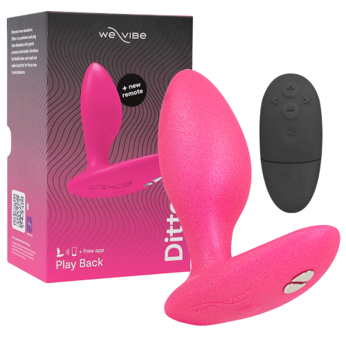 WE-VIBE - DITTO+ ANAL PLUG VIBRATOR BLACK 1