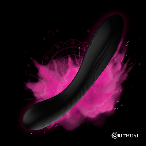 RITHUAL Vibratore Impermeabile Nero 1