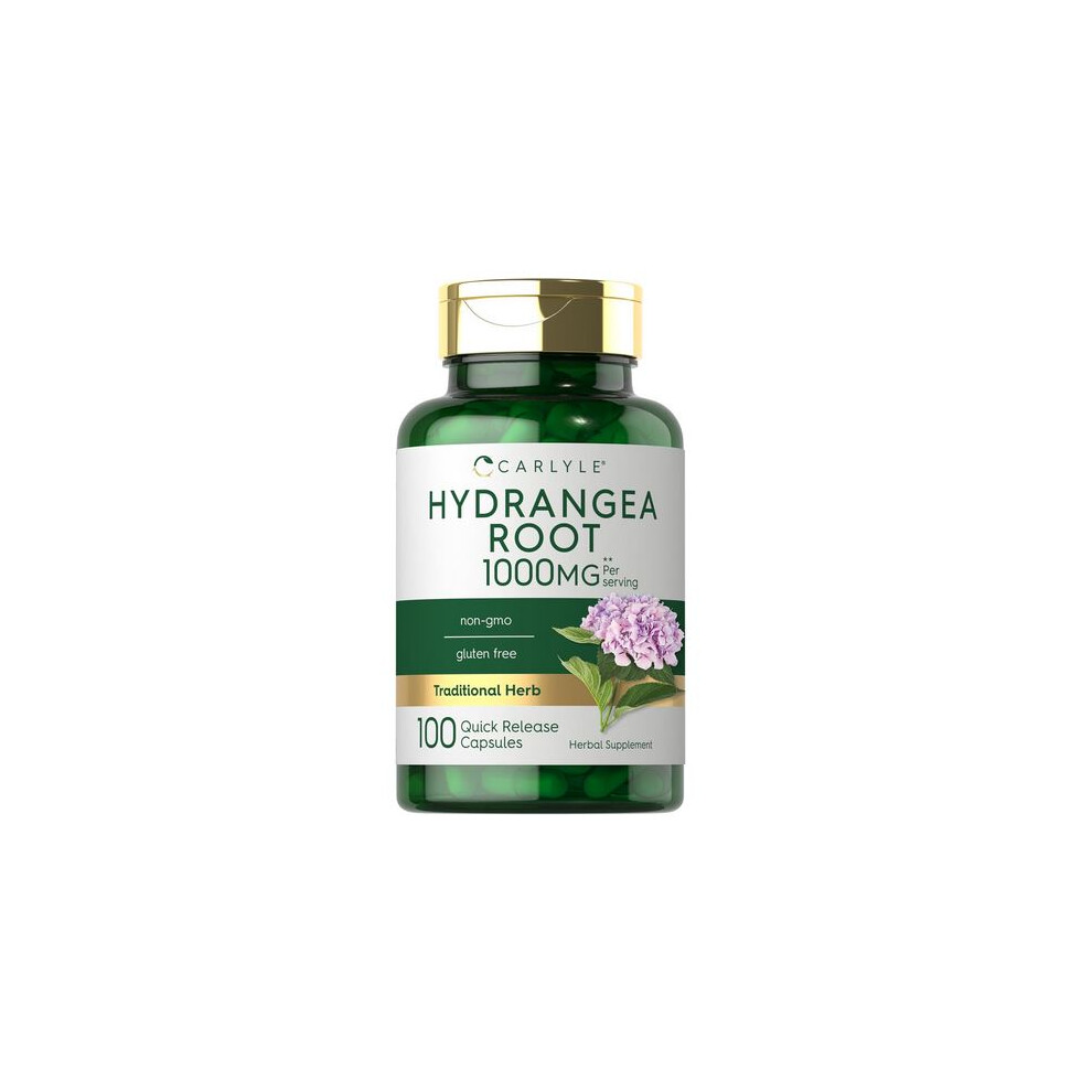 Carlyle Nutritionals Carlyle Hydrangea Root 1000Mg Serving 100 Capsules