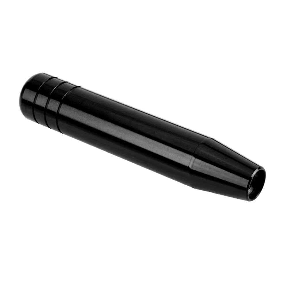 Car Gear Shift Knob Aluminum Alloy, Universal Manual Lever With Ergonomic Grip, Stylish Upgrade Black 9092120610062