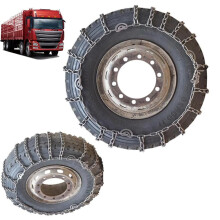 Truck Tire Chains 9mm Twisted Link Heavy Duty Steel for Semi and Pickup Trucks Enhanced Snow Traction