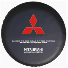 Spare Tire Cover for Mitsubishi Pajero A13in Waterproof UV Resistant Elastic Fit