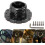 Sim Racing Steering Wheel Adapter for Thrustmaster T300 T500 TSPC TSXW, Quick Install Black 3
