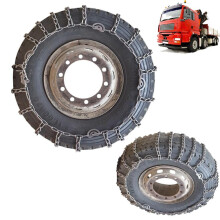 Truck Tire Chains Heavy Duty 9mm Twisted Link Snow Chains for Semi Trucks Pickup SUV 205/75R17.5 2pcs